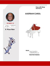 Austrian Carol with Piano, Strings and Voices INST PARTS SATB choral sheet music cover